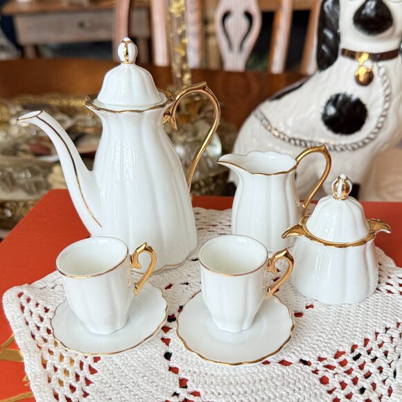 Vintage Other - Vintage French Childs Tea set fine porcelain